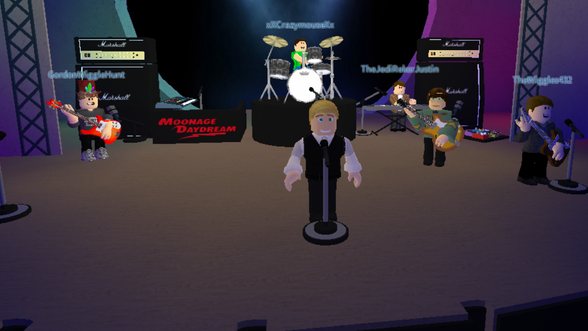The Golden Years Tour Kicks Off Moonage Daydream A Roblox